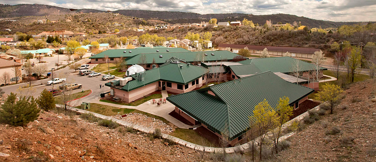 Sunshine Gardens aerial view of community