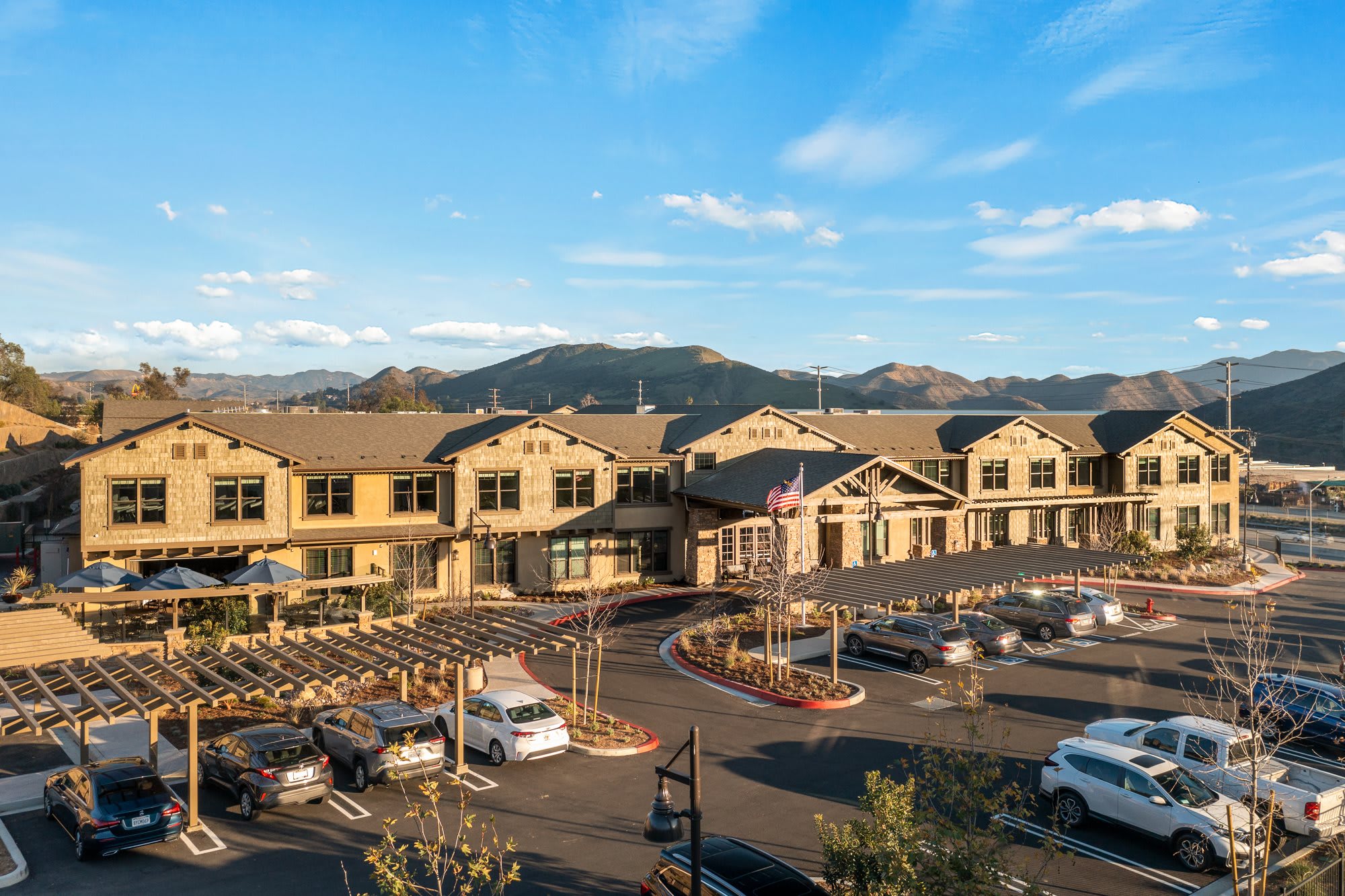 Oakmont of Agoura Hills aerial view of community
