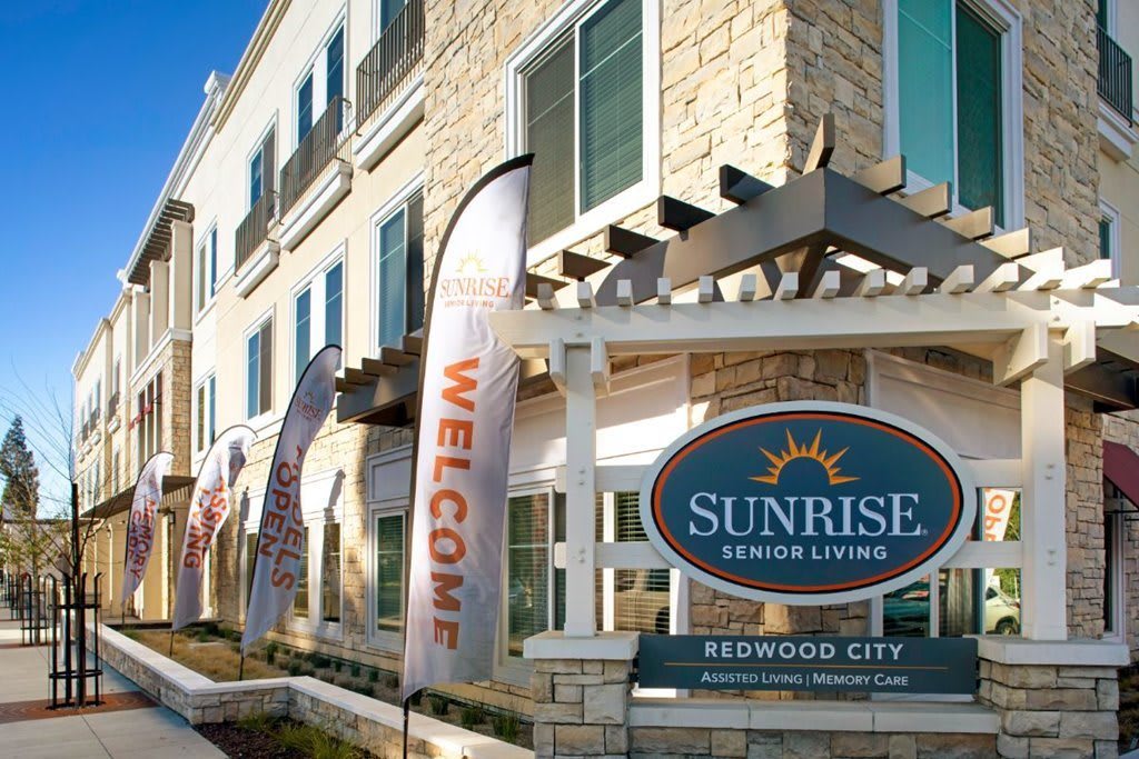 Sunrise of Redwood City community exterior