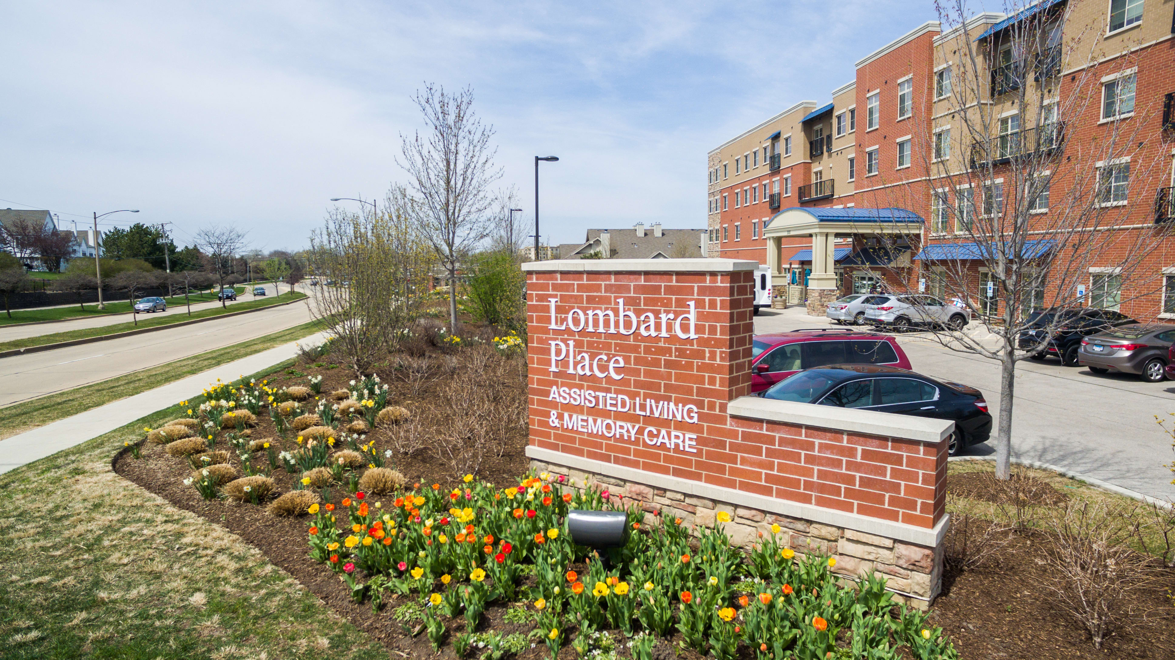 Lombard Place Assisted Living and Memory Care community exterior