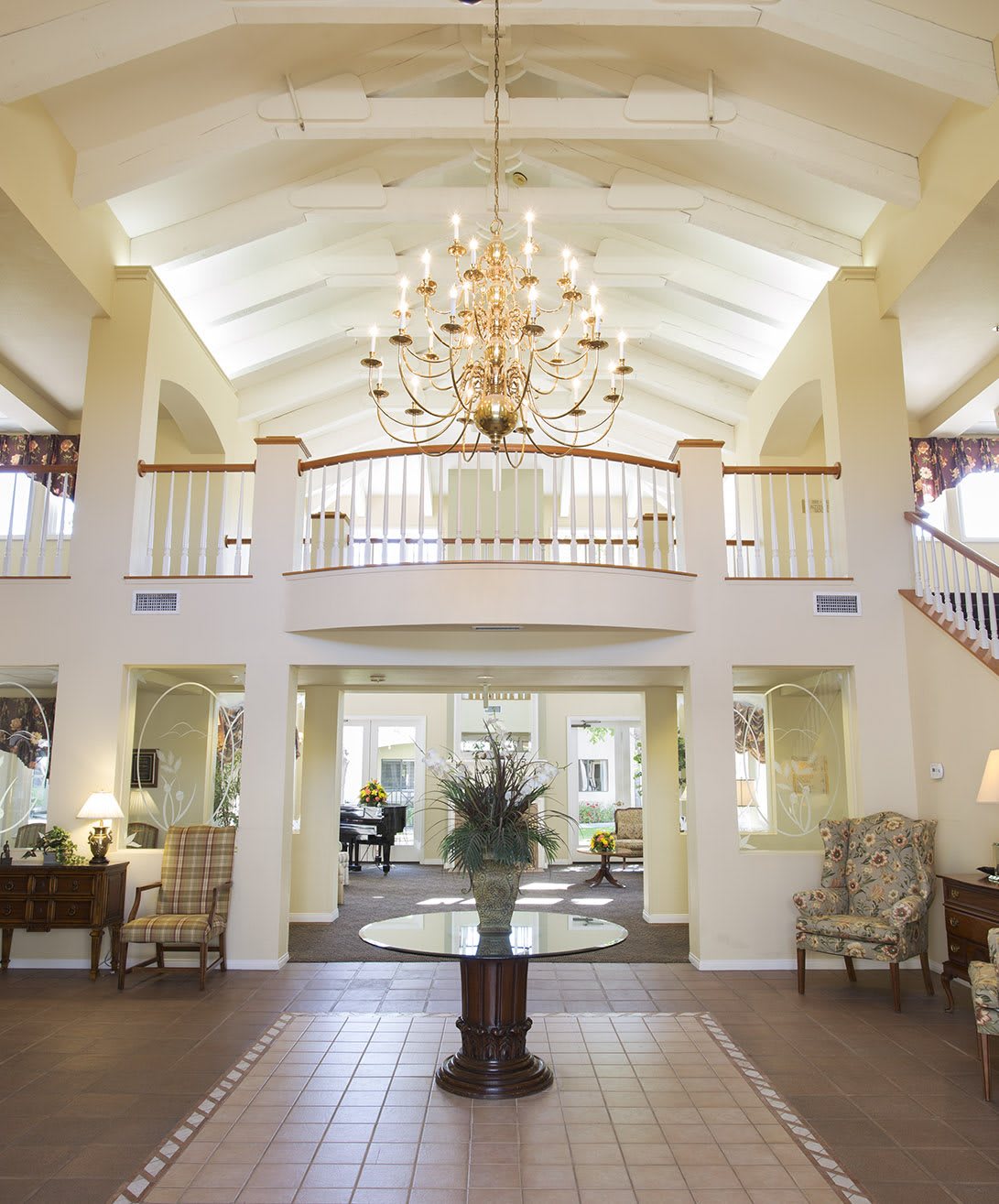 Silvergate Retirement Residence - Fallbrook lobby