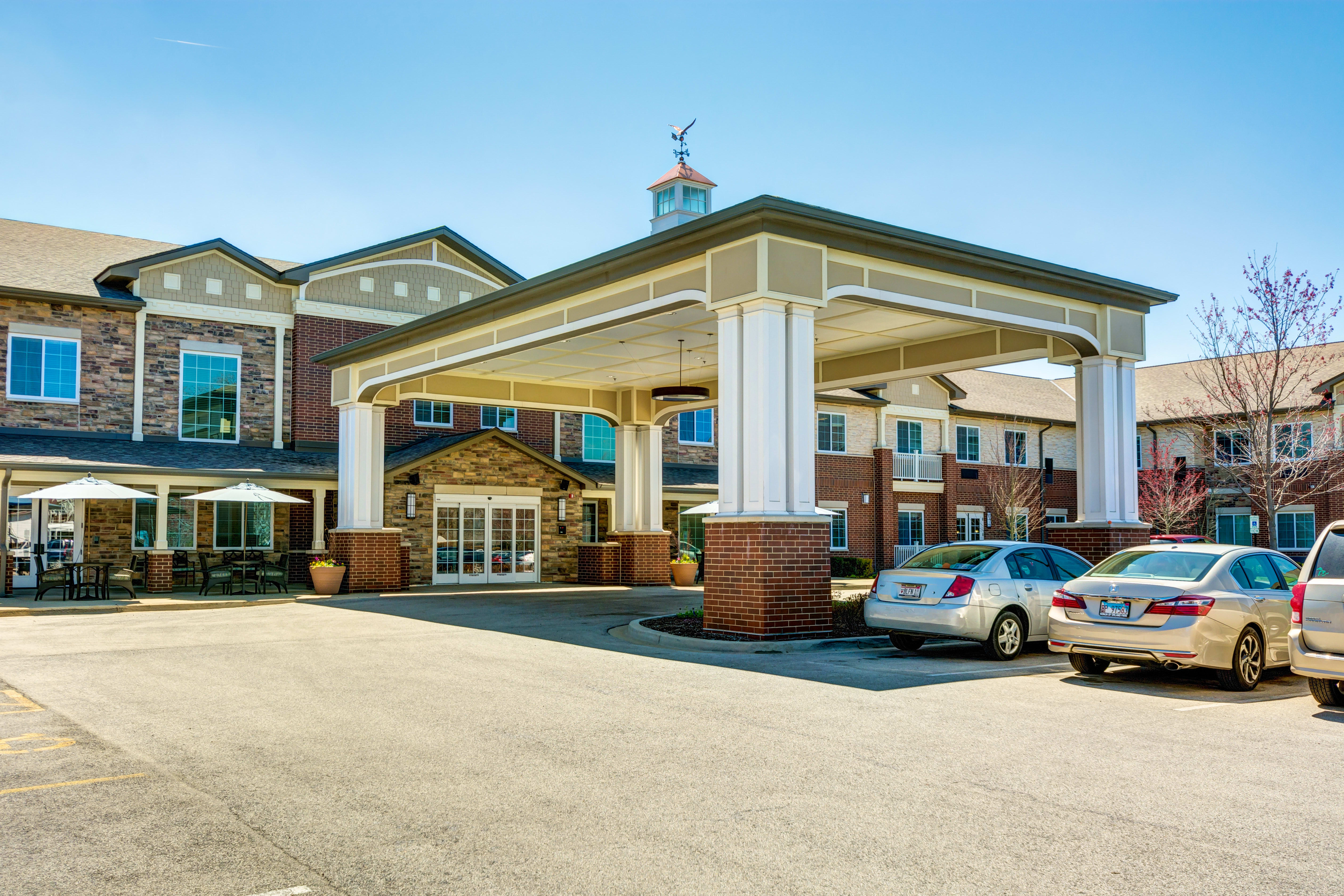 Burr Ridge Senior Living community entrance