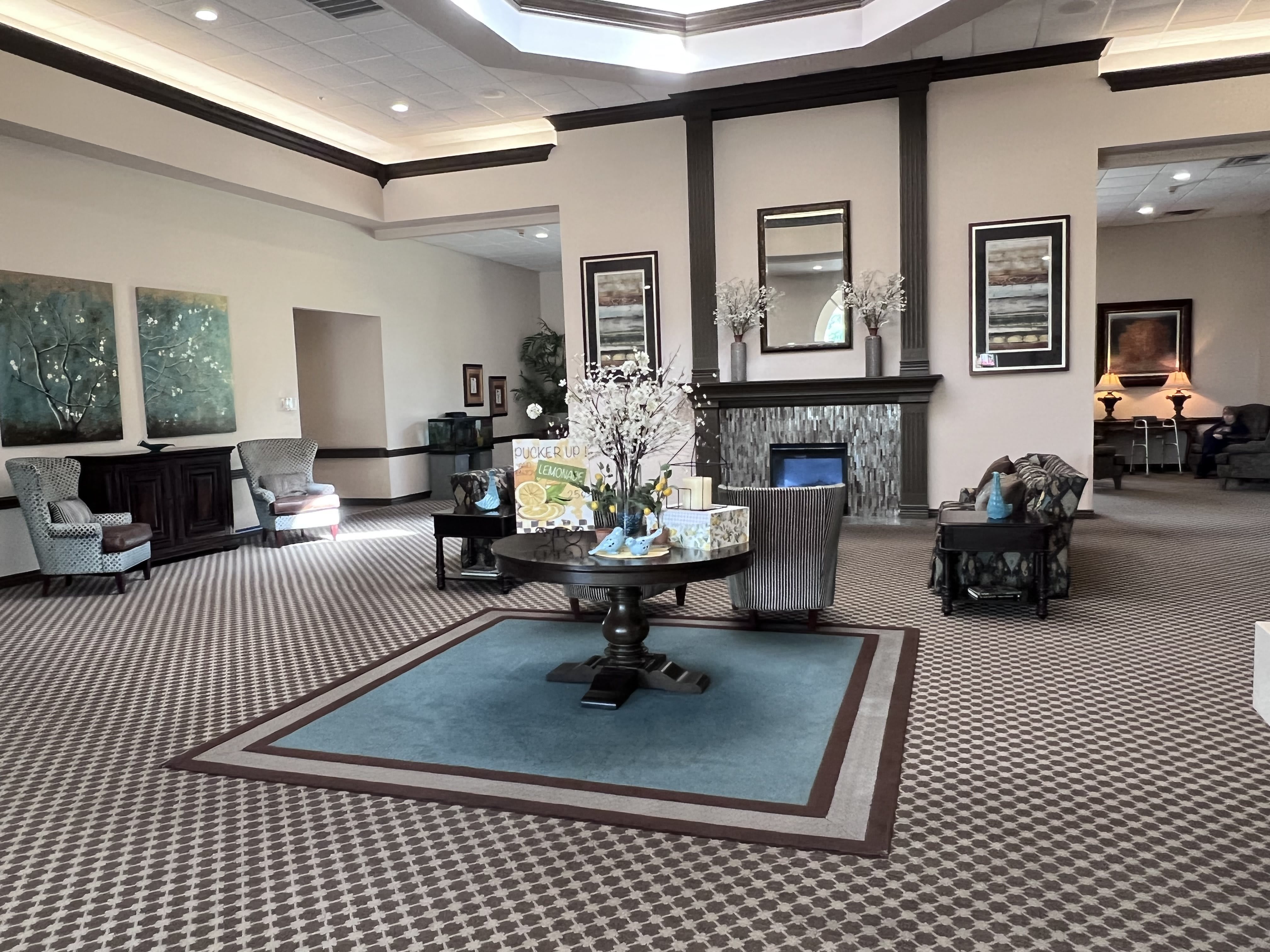 Arbor House Assisted Living lobby