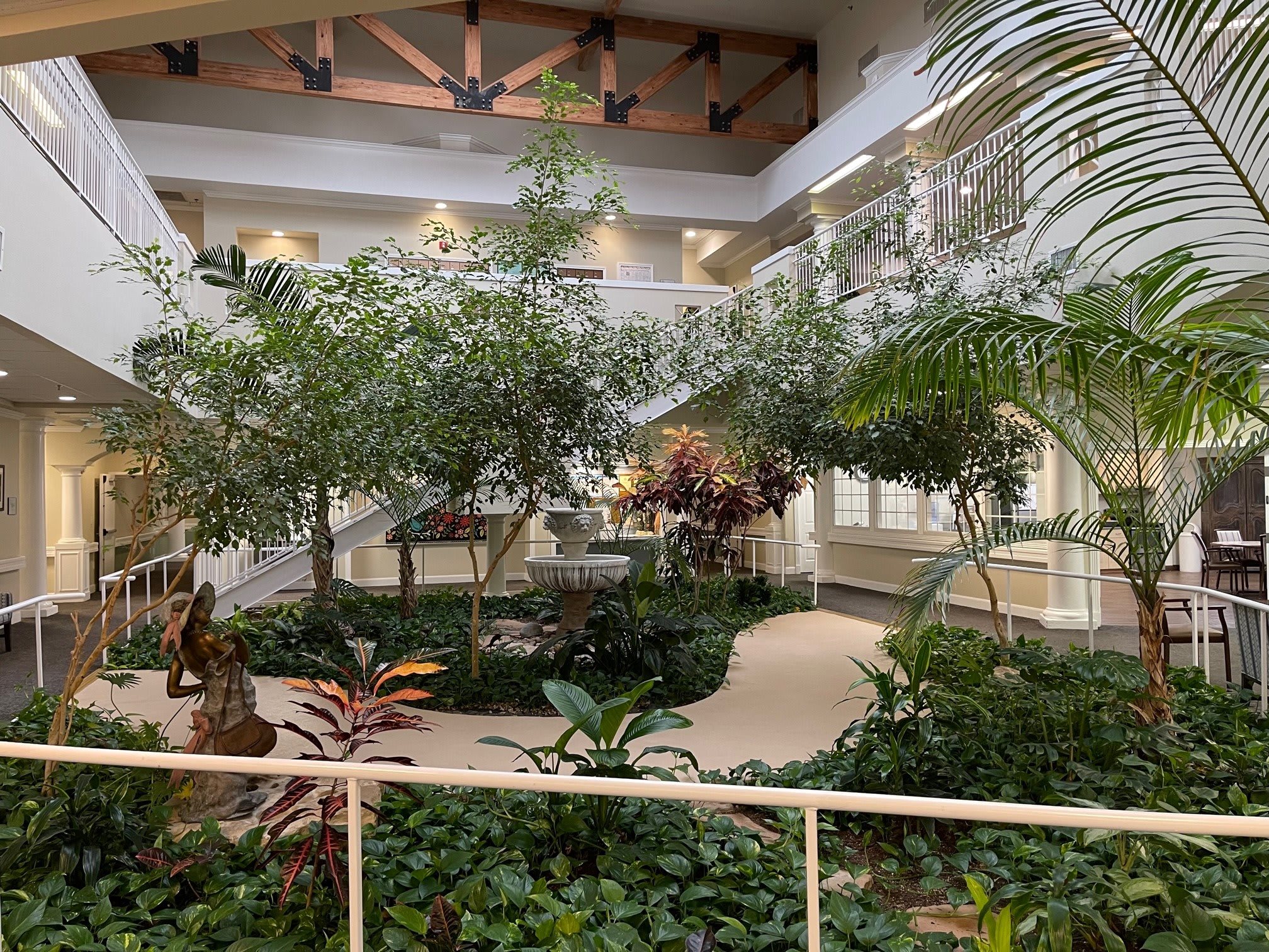 Independence Hill Assisted Living atrium