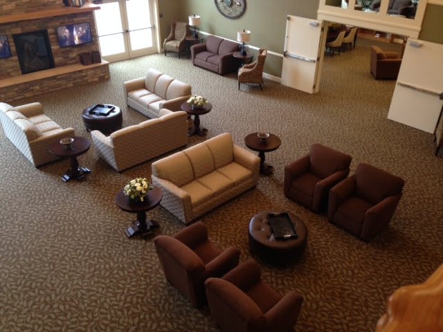 Cornerstone Assisted Living lobby