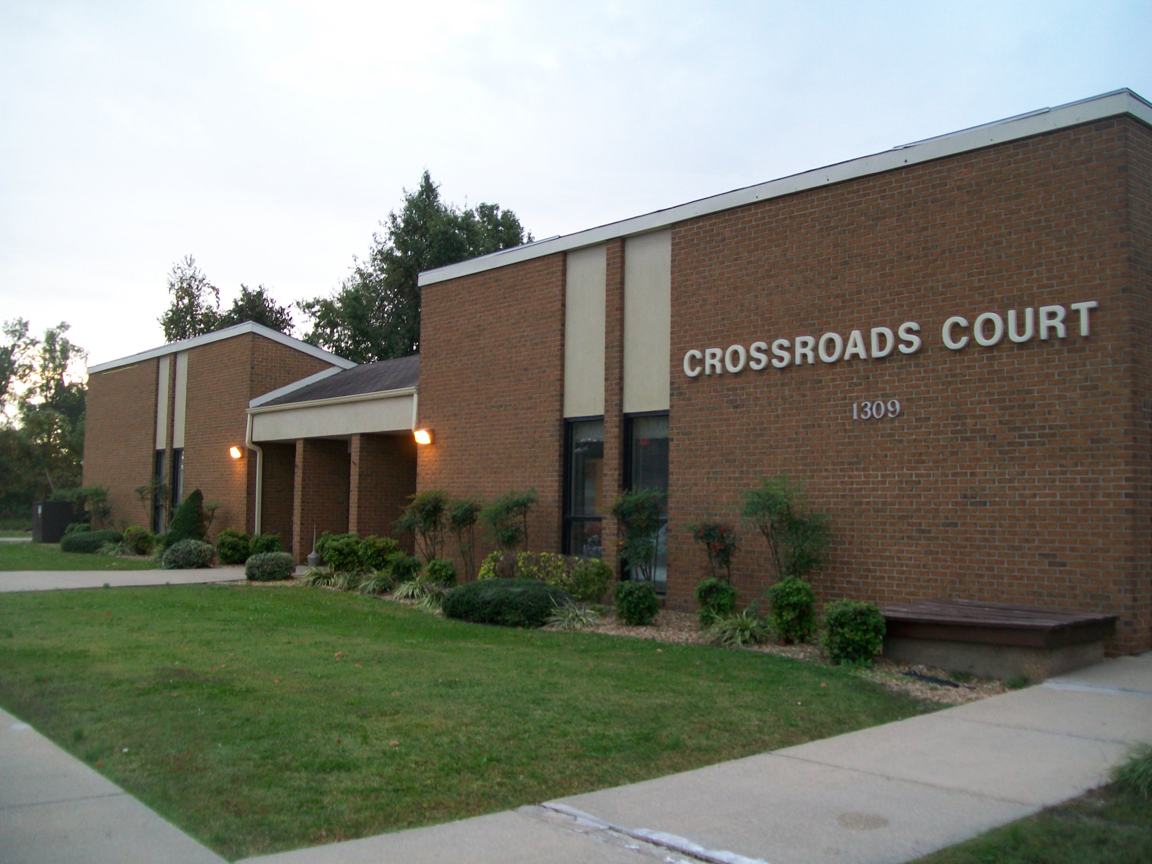 Crossroads Court community exterior
