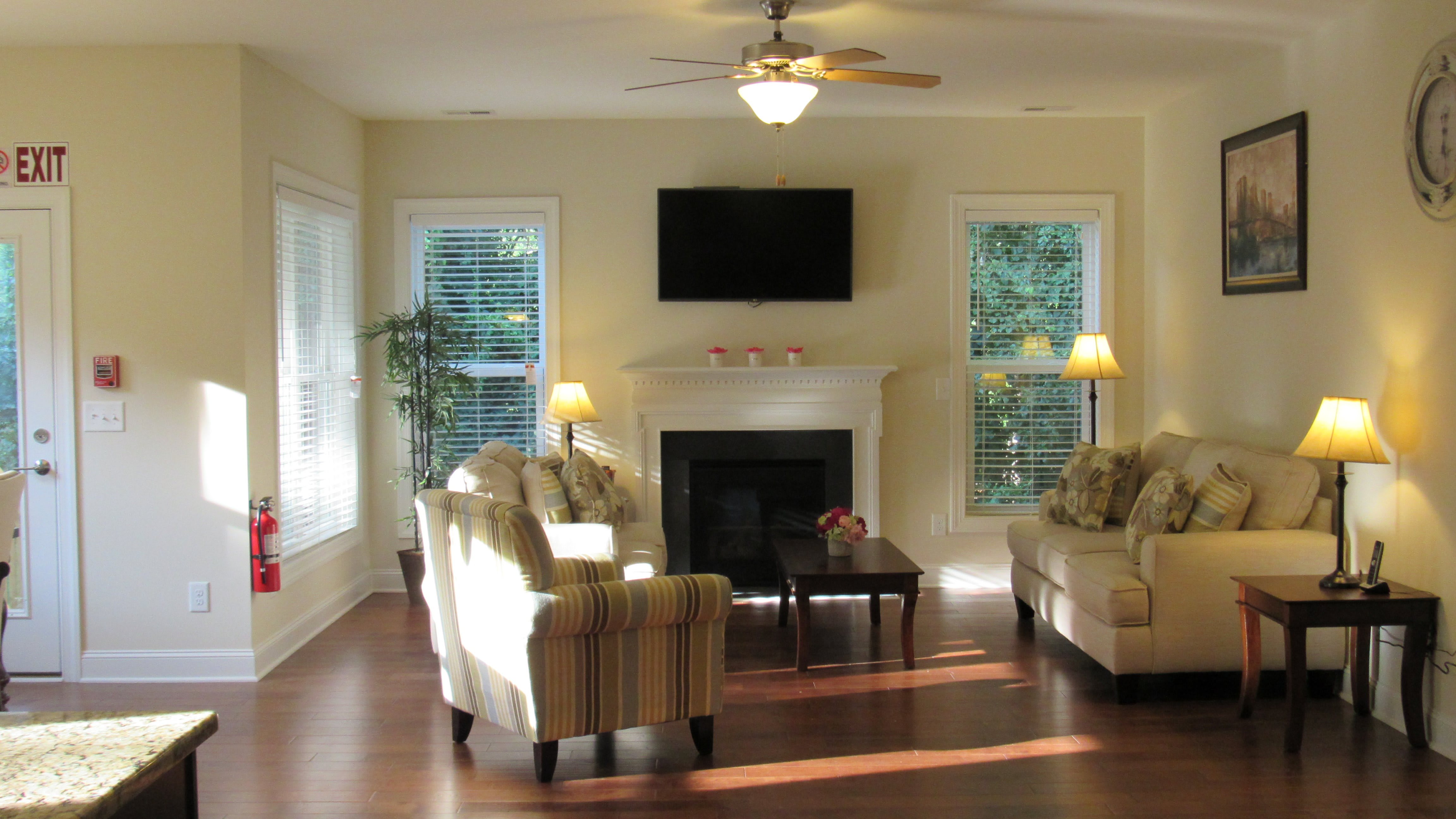 Avendelle Assisted Living Fuquay indoor common area