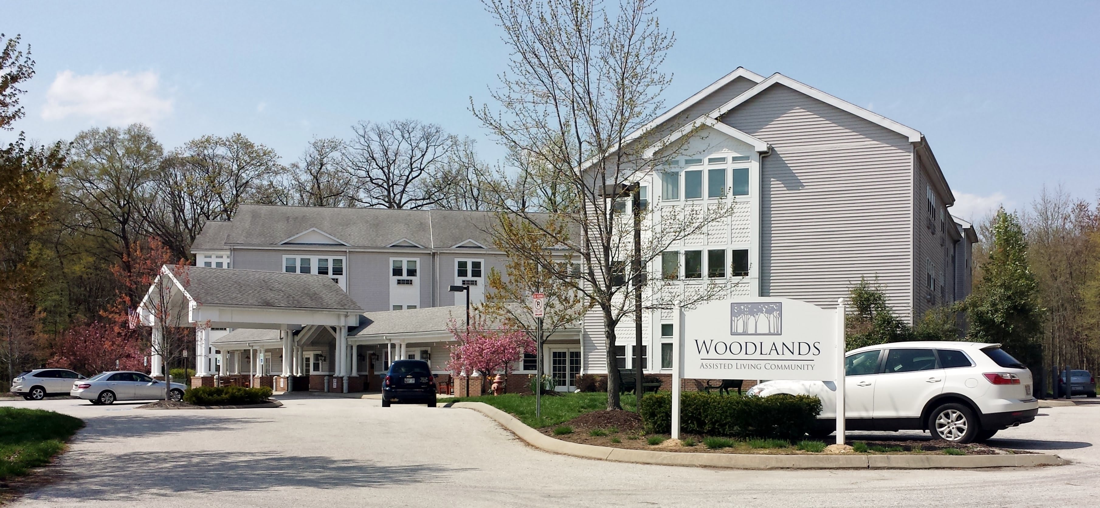 Woodlands Assisted Living community exterior