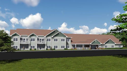 Milestone Senior Living Stoughton community exterior