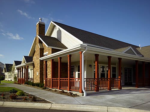 Sylvan Crossings in Westshire Village community exterior