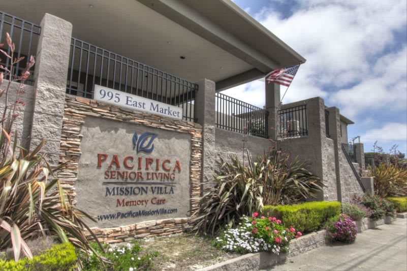 Pacifica Senior Living Mission Villa community exterior