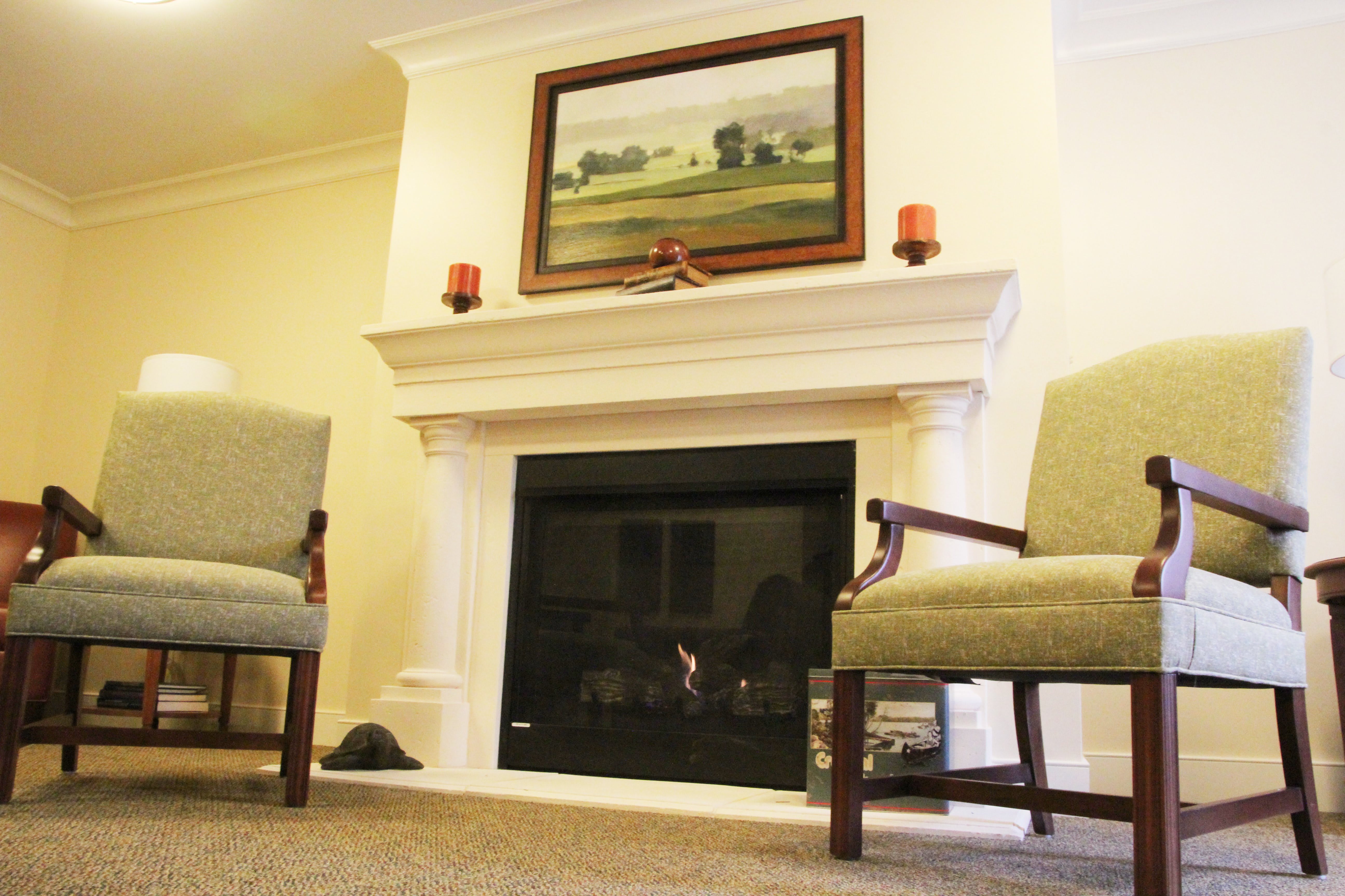 Great Falls Assisted Living Fireplace