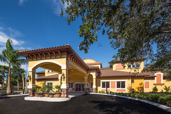 Aravilla Sarasota Memory Care community exterior