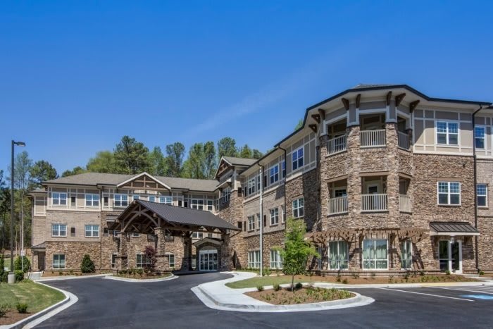 Arbor Terrace of Burnt Hickory community exterior