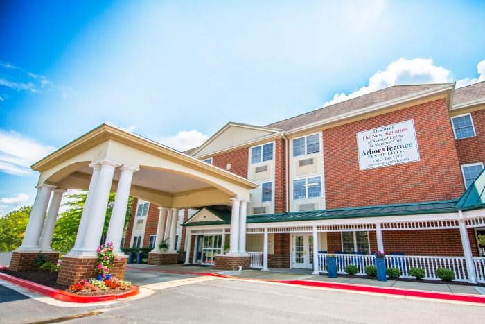 Arbor Terrace Senior Living community exterior