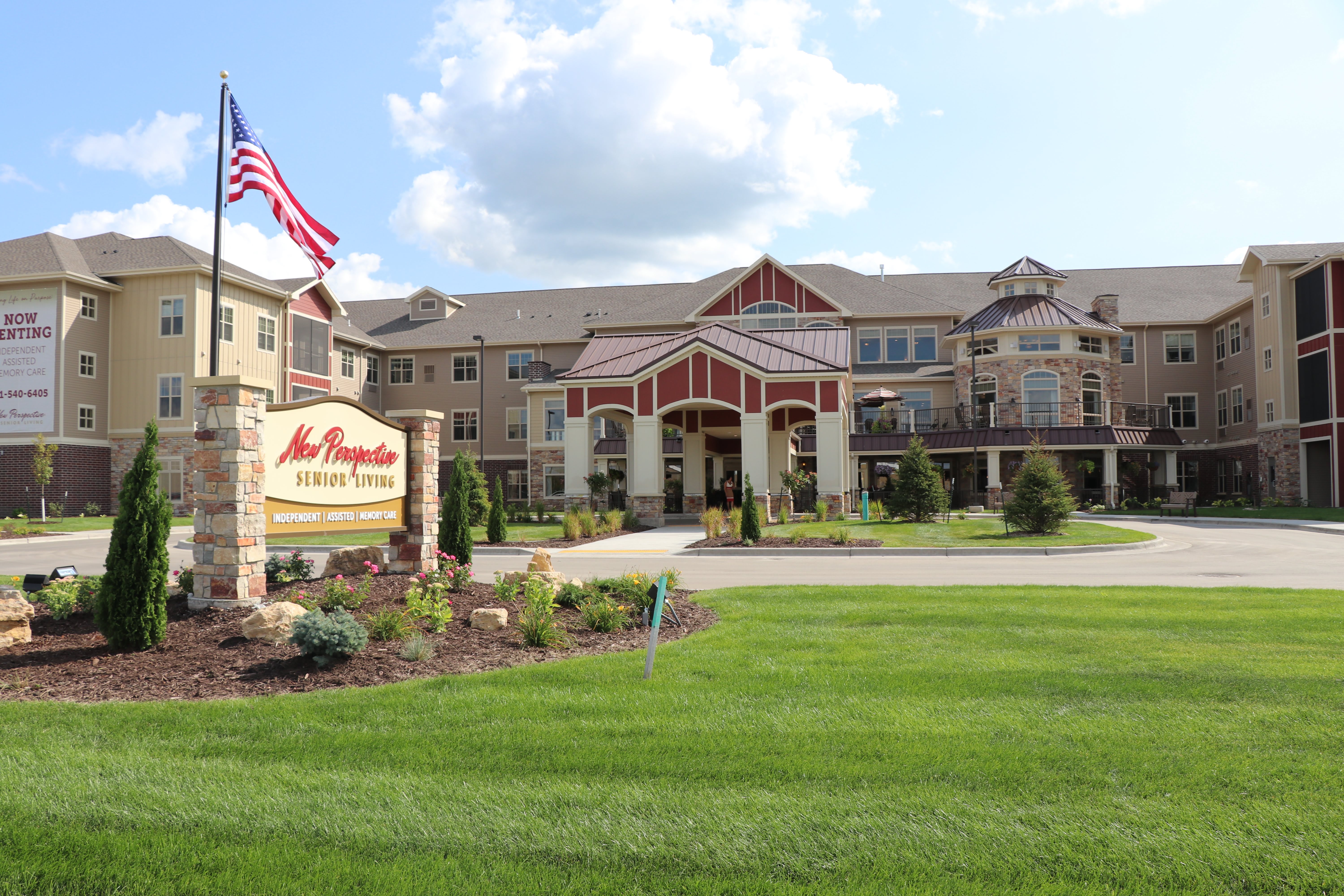 New Perspective Senior Living West Fargo community exterior