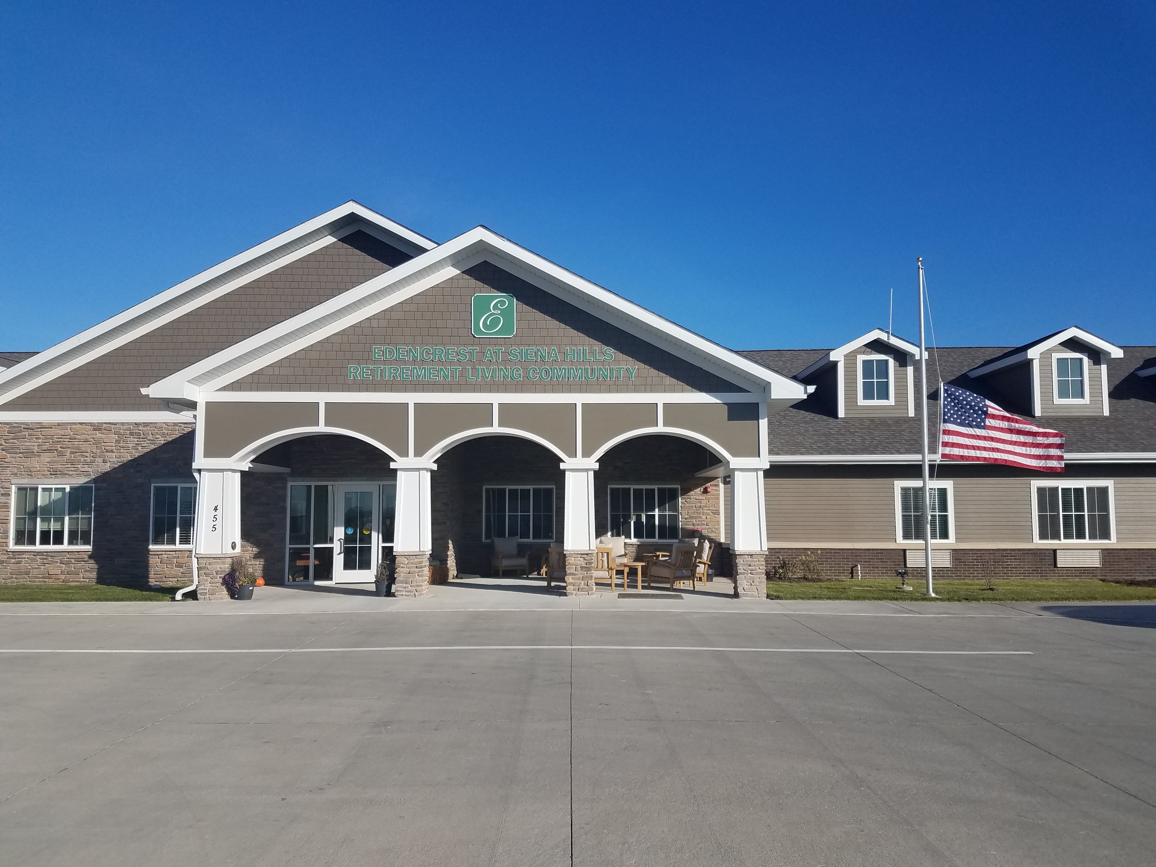 Edencrest at Siena Hills community exterior