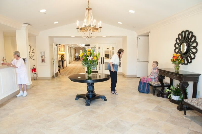 Ararat Gardens reception area