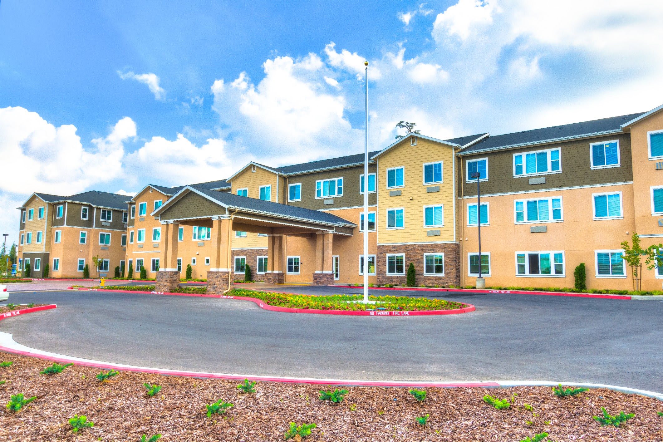 Carmel Village at Clovis Senior Living community exterior