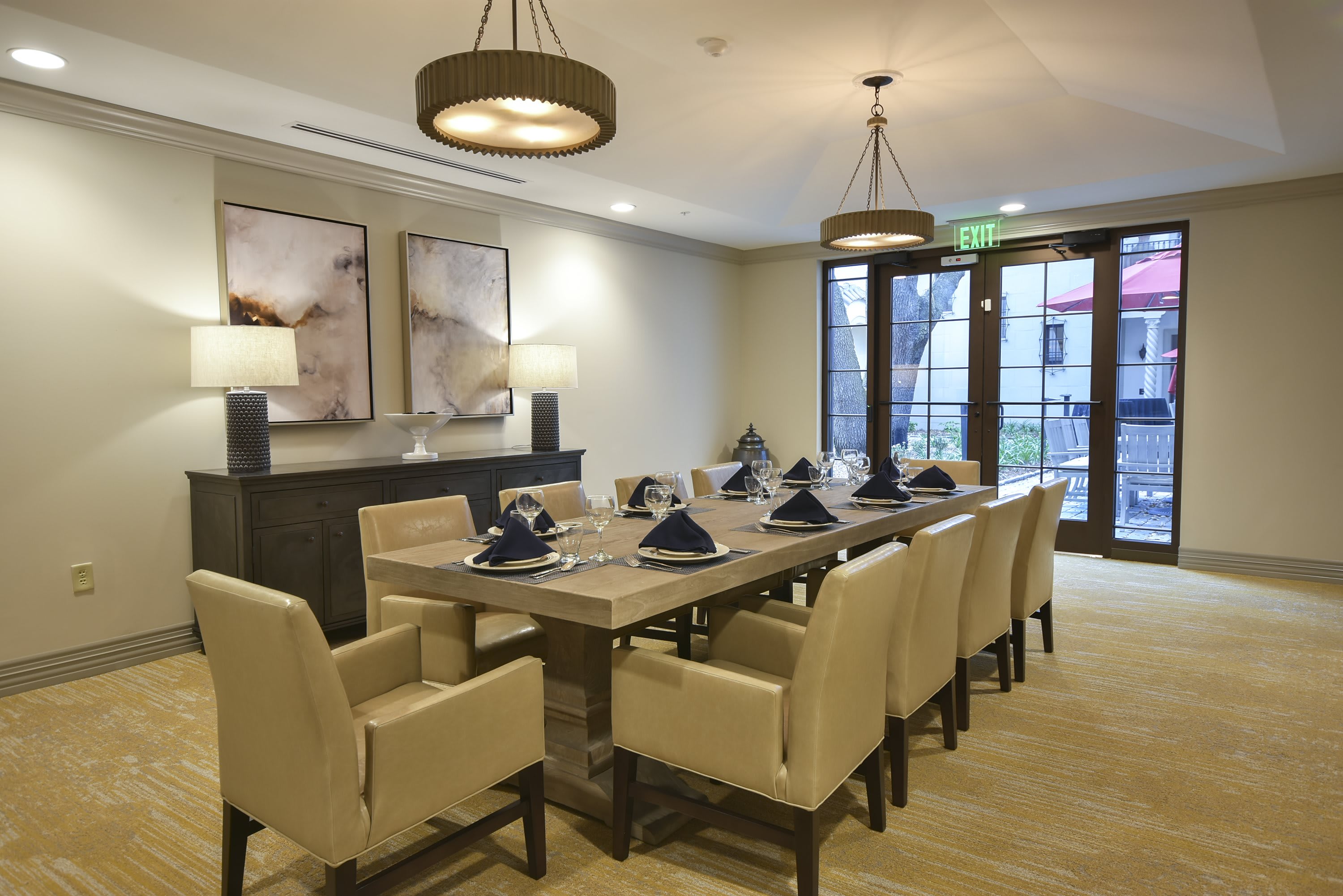 Vitality Living Frederica dining room