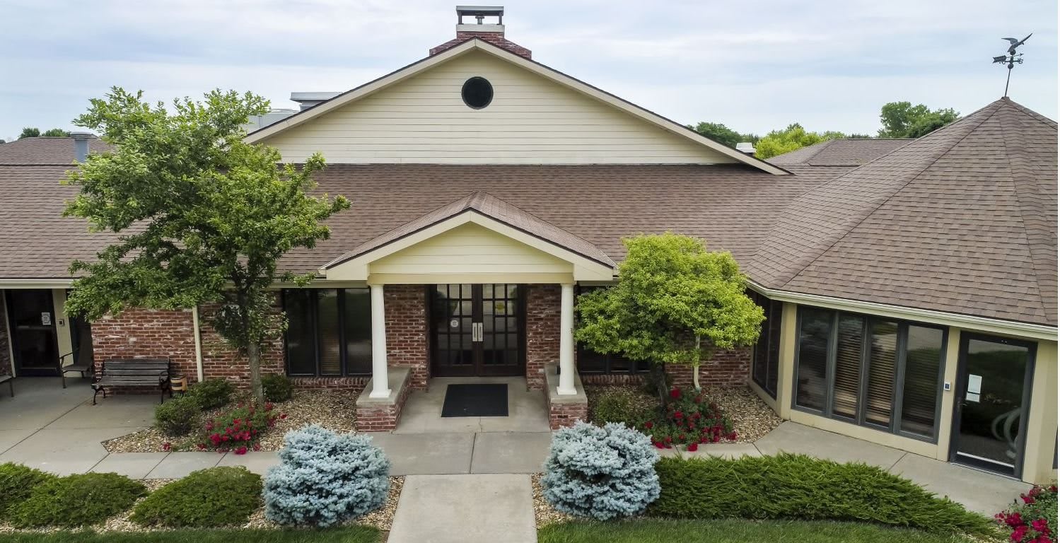 Rolling Hills Assisted Living aerial view of community