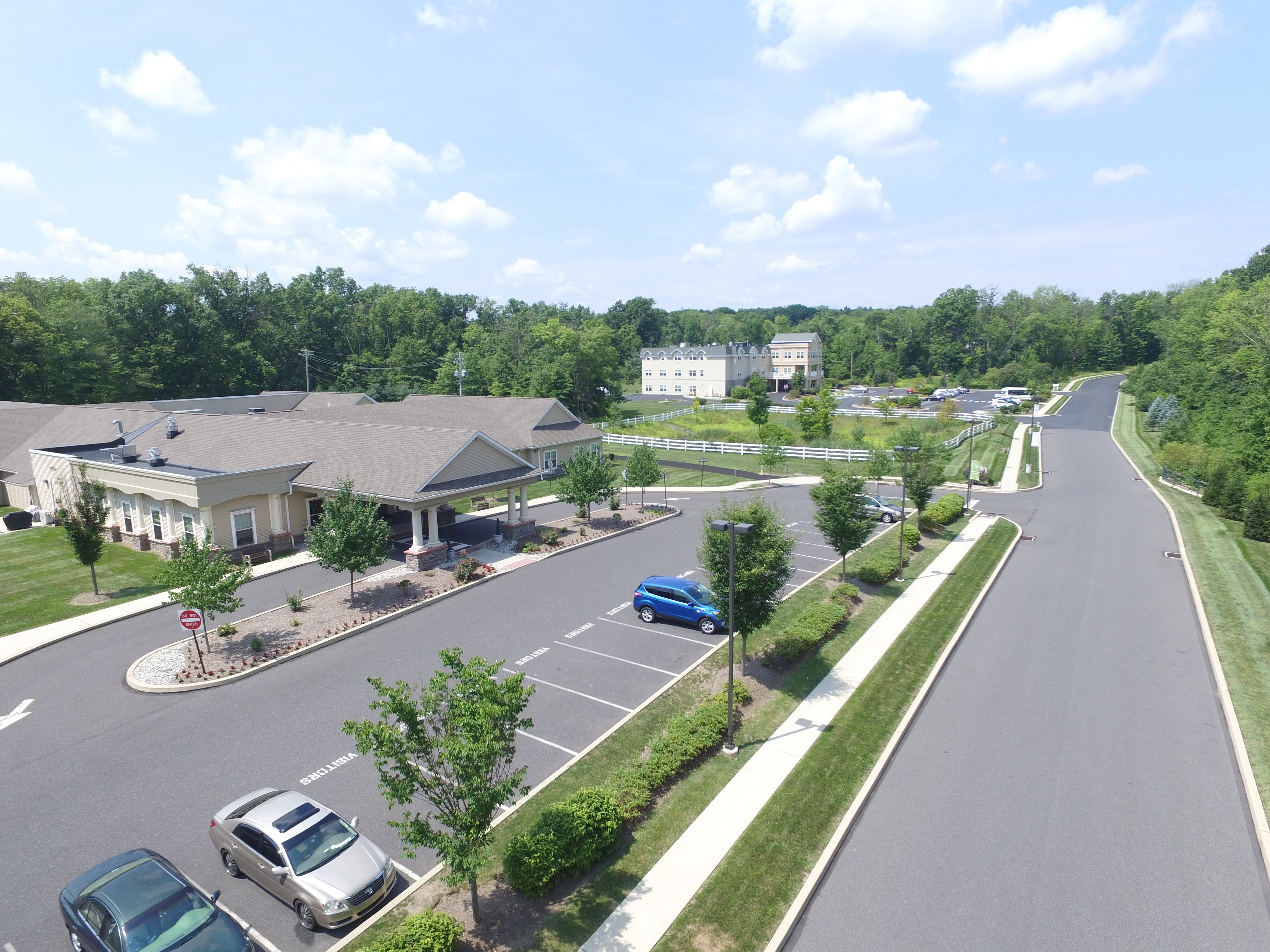 Hidden Meadows on the Ridge aerial view of community