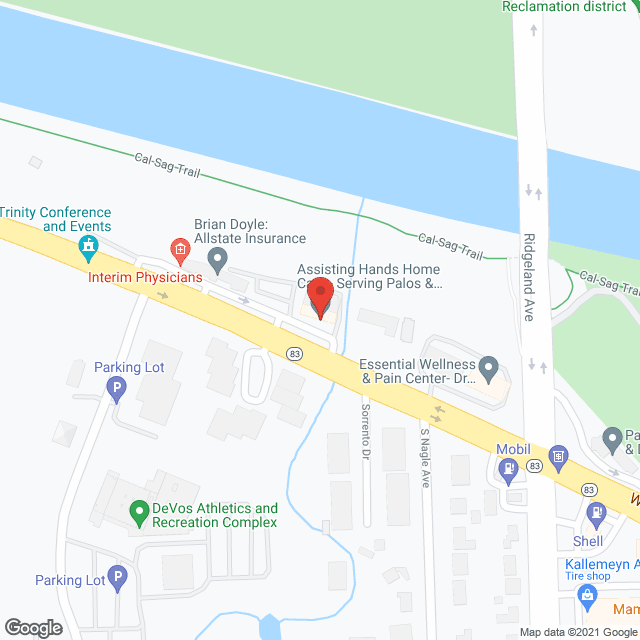 Assisting Hands Home Care - Palos Heights, IL in google map