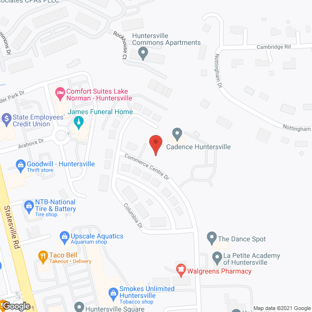 Amada Senior Care of Charlotte, NC in google map