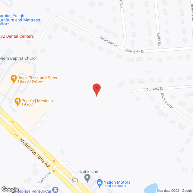 Care Advantage of Southside Richmond, VA in google map
