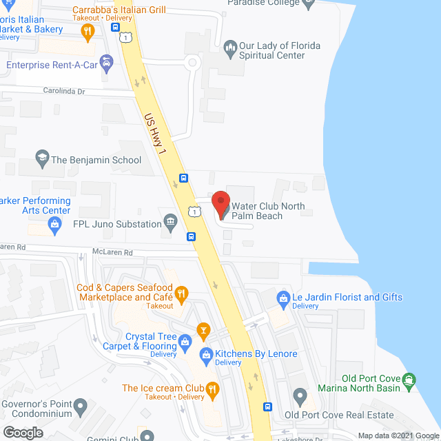 TheKey of North Palm Beach in google map