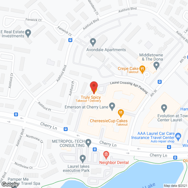 Interim Healthcare of Columbia in google map