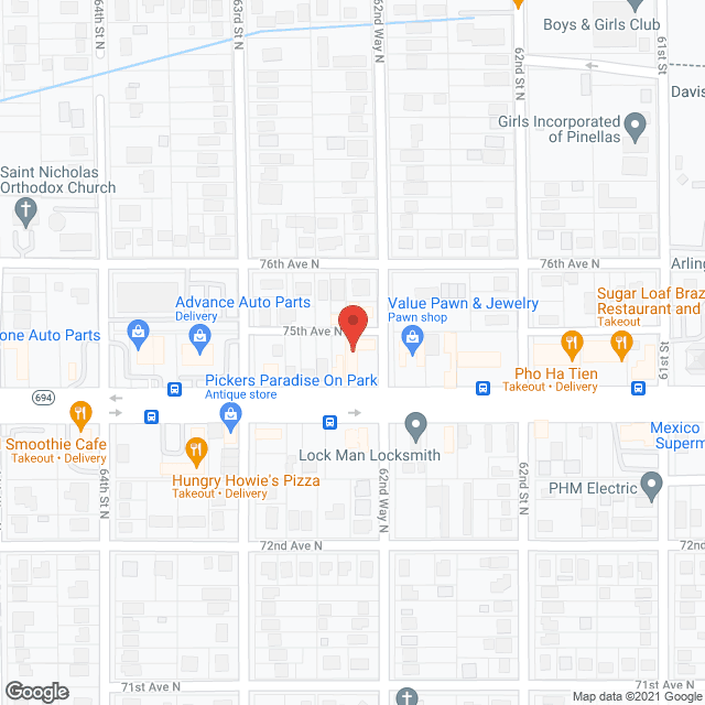Assisting Hands Home Care - Pinellas Park, FL in google map