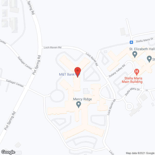 Mercy Ridge, a CCRC in google map