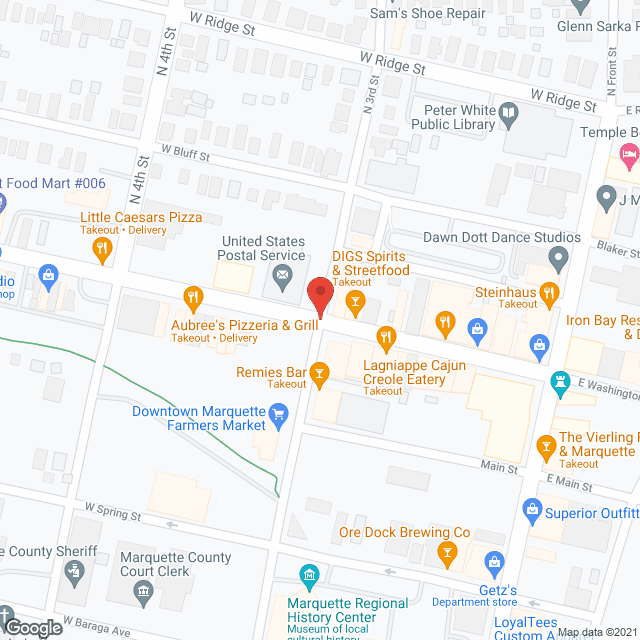 Trillium House in google map