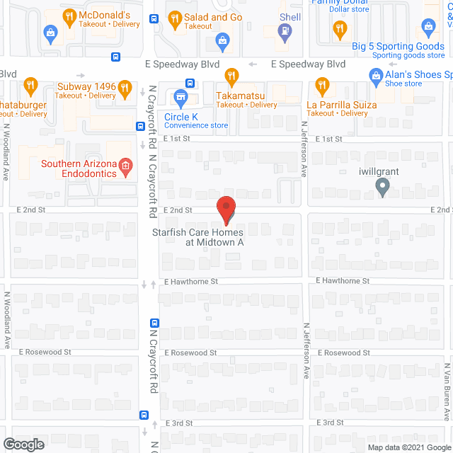 Starfish Care Homes LLC in google map