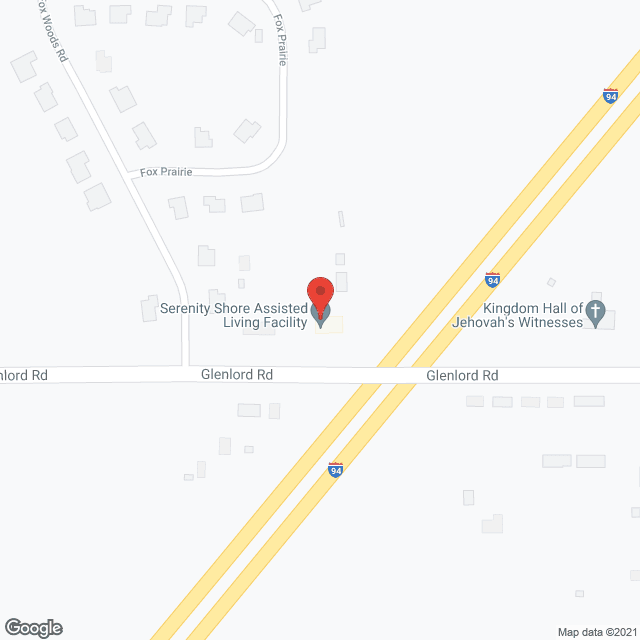 Serenity Shore Assisted Living Facility in google map