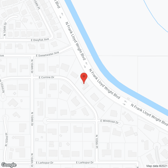 Scottsdale Foothills Assisted Living in google map