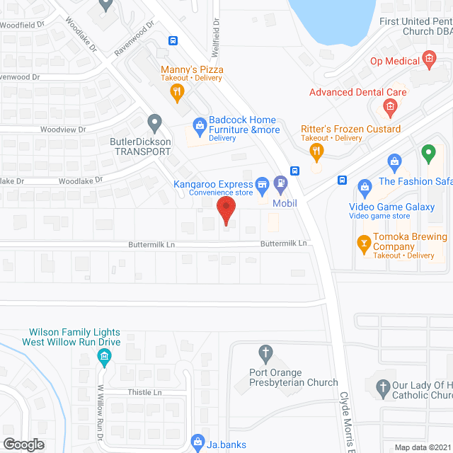 Port Orange Assisted Living Facility in google map