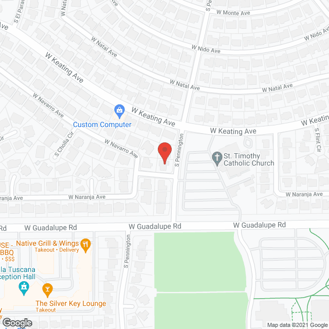 Zoe's Assisted Living Home in google map