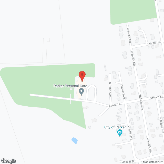 Parker Personal Care Facility in google map