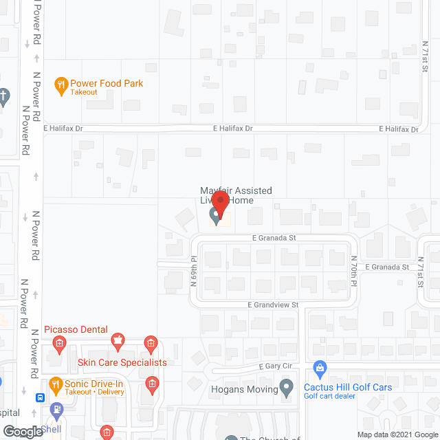 Mayfair Assisted Living Home Inc in google map