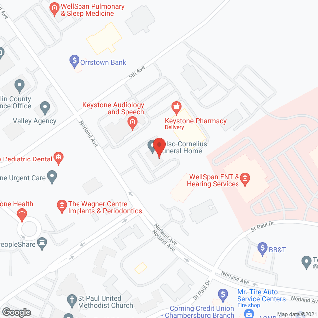 Magnolias Of Chambersburg Building 1 in google map