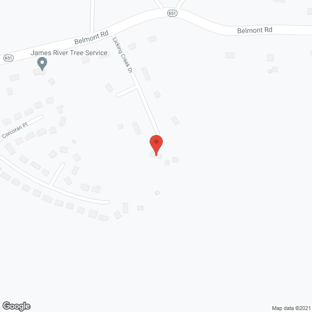 Hall's Care Homes in google map