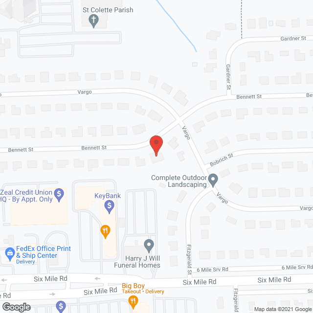 Forever Young Living LLC in google map
