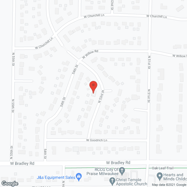 Comfort Homes Adult Family Living in google map