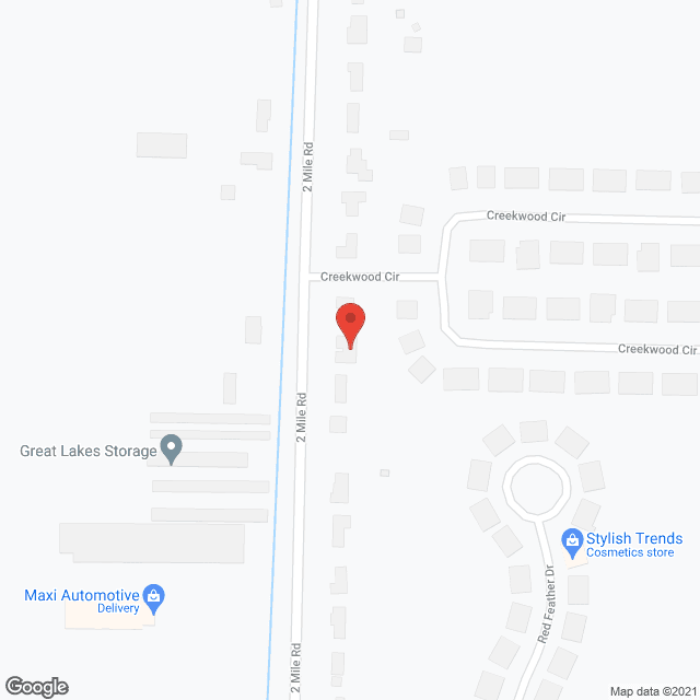Close To Home in google map