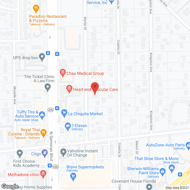 Casa De Los Angeles in google map