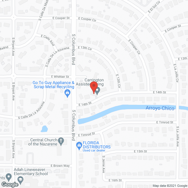 Carrington Assisted Living LLC in google map