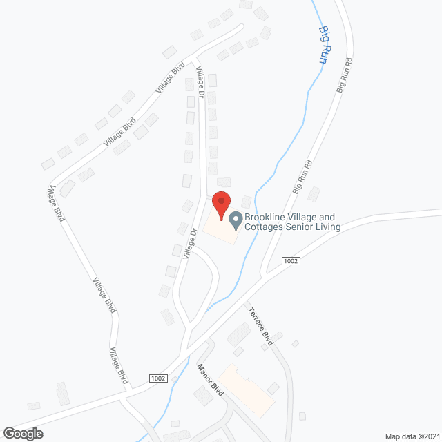 Brookline Village and Cottage Senior Living in google map