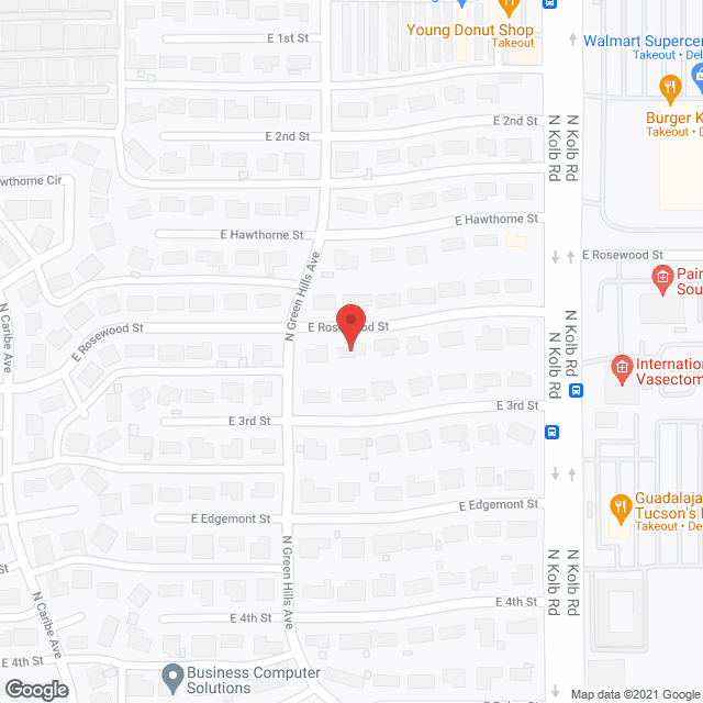 Blue Agave Assisted Living Home in google map